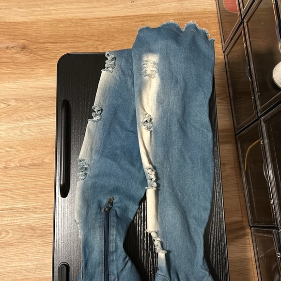 Jeans High knee boots - Picture 2 of 5